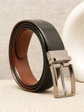 Teakwood Leathers Men Leather Reversible Formal Belt