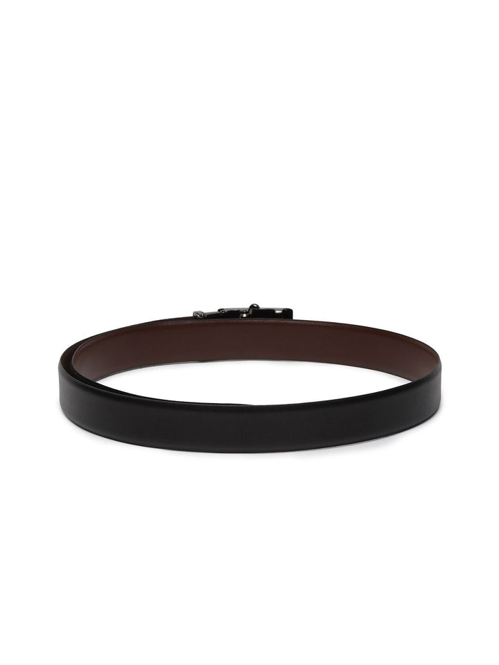 Teakwood Leathers Men Leather Reversible Formal Belt