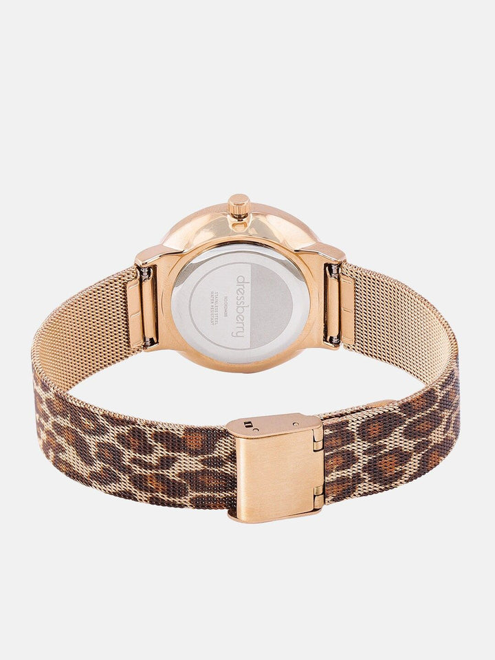 DressBerry Women Black Analogue Watch MFB-PN-PF-DK2443B