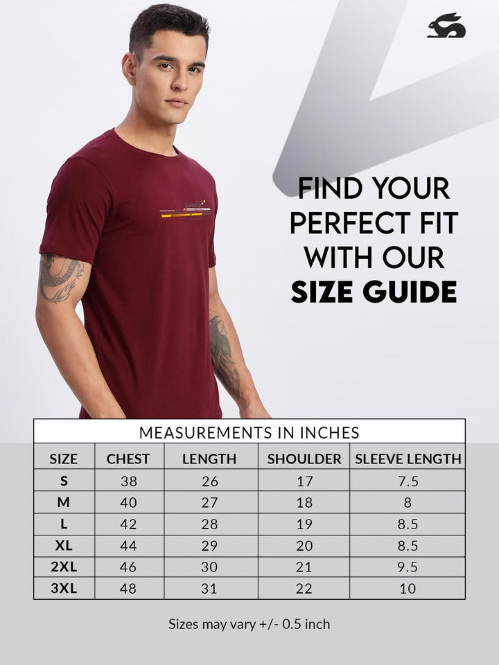 Tshirts ADRO Men Maroon