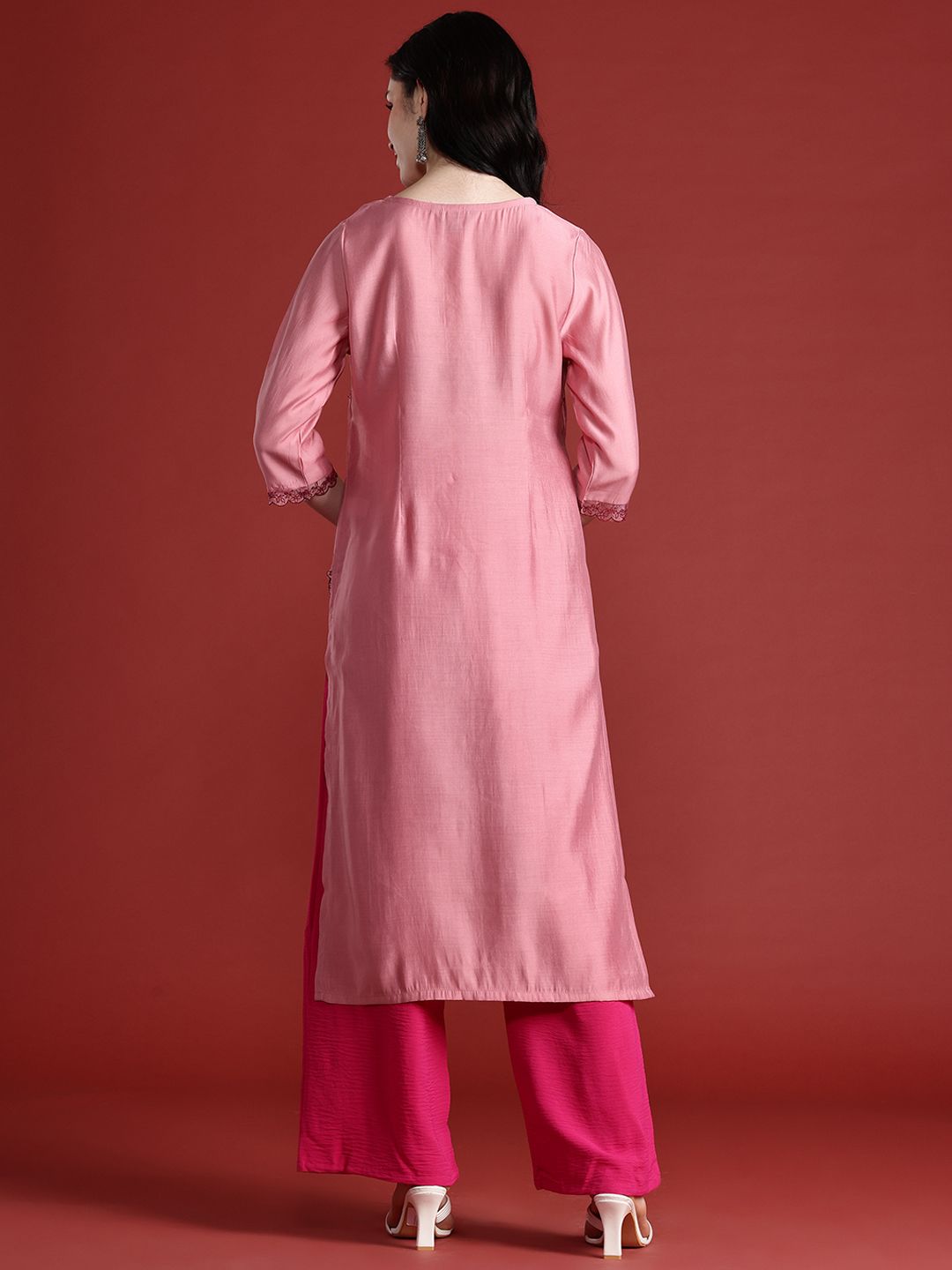 Anouk Embroidered Sequined Kurta
