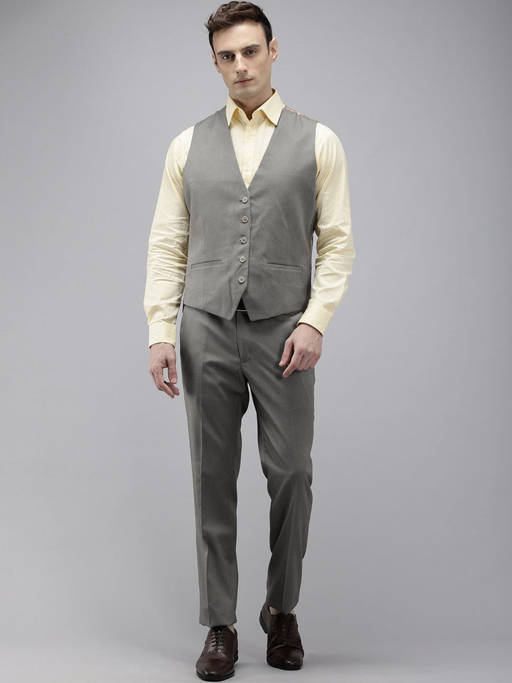 Park Avenue Single Breasted Slim Fit 3-Piece Party Wear Suit