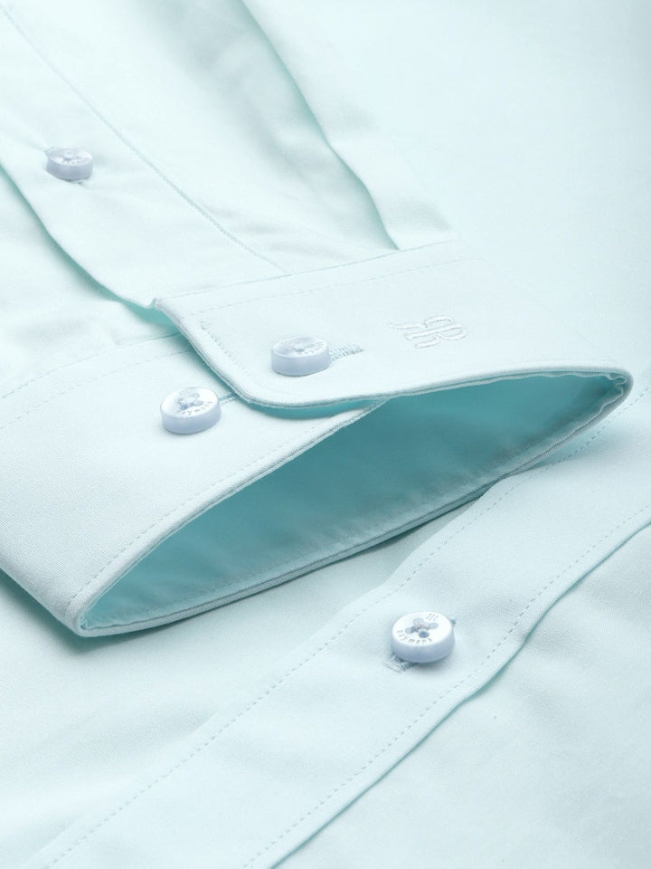 Raymond Pure Cotton Slim Fit Solid Formal Shirt