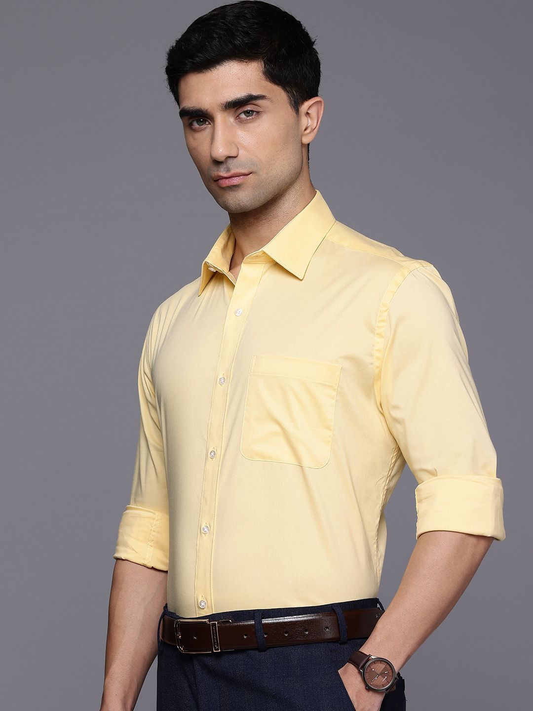 Raymond Slim Fit Pure Cotton Formal Shirt
