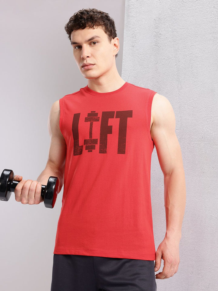 HRX by Hrithik Roshan Typography Printed Regular Fit Training T-shirt
