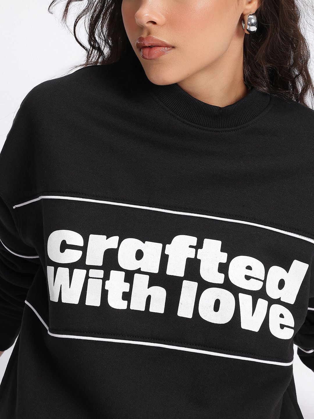 DressBerry Limitless Love Printed Sweatshirt