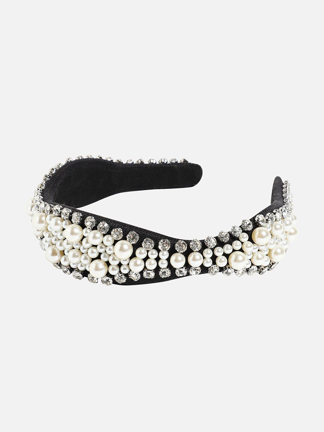 SOHI Embellished Fabric Hairband