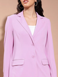 Tokyo Talkies Classic Blazer With Straight Pant Co-Ords