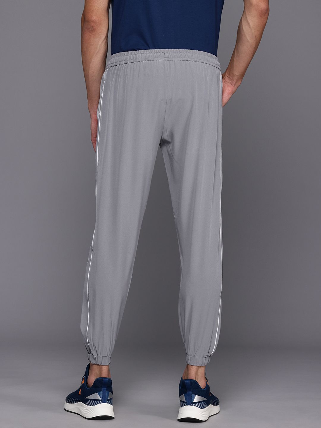 HRX by Hrithik Roshan Men Striped Detail Training Track Pants