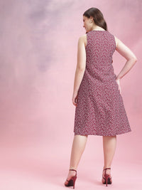 DressBerry Micro Ditsy Floral Print Dress
