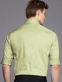 Raymond Slim Fit Self-Design Pure Cotton Formal Shirt