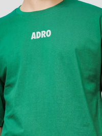 ADRO Men Graphic Printed Round Neck Cotton Oversized T-Shirt