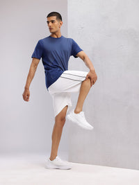 HRX by Hrithik Roshan Striped Rapid-Dry Training T-shirt