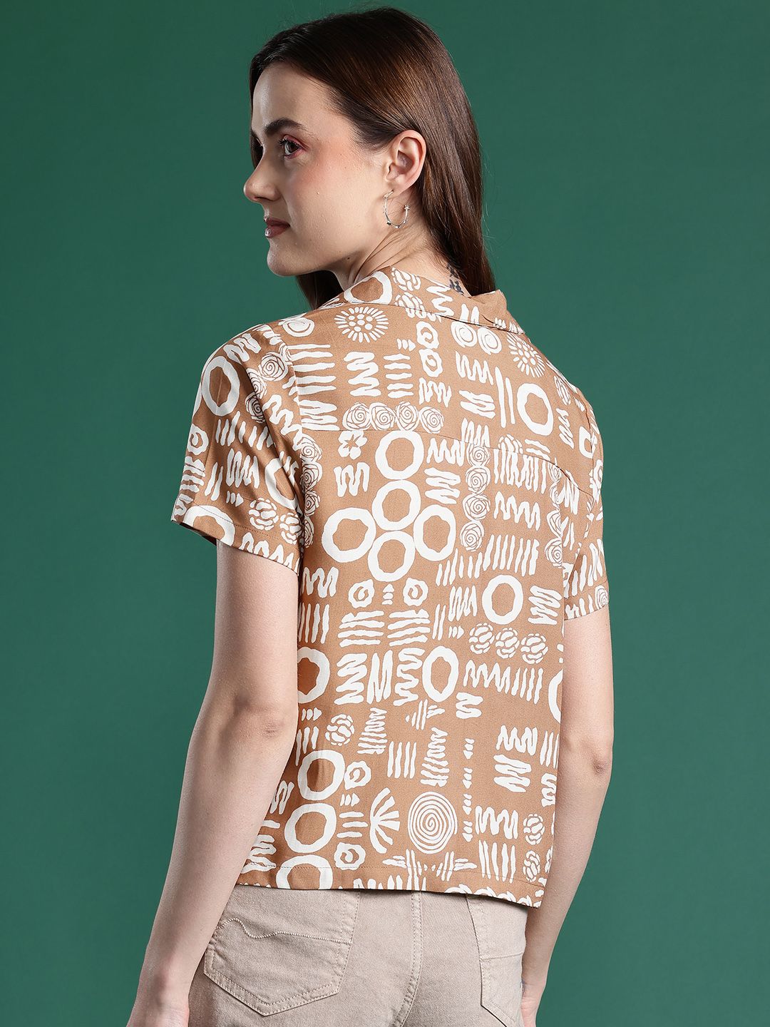 DressBerry Printed Casual Shirt