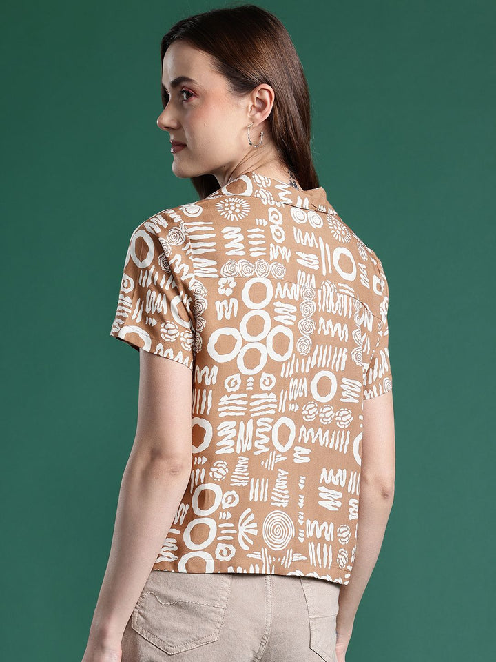 DressBerry Printed Casual Shirt
