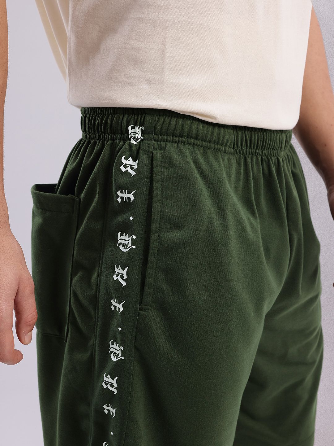 HRX by Hrithik Roshan Men Typography Printed Lifestyle Shorts