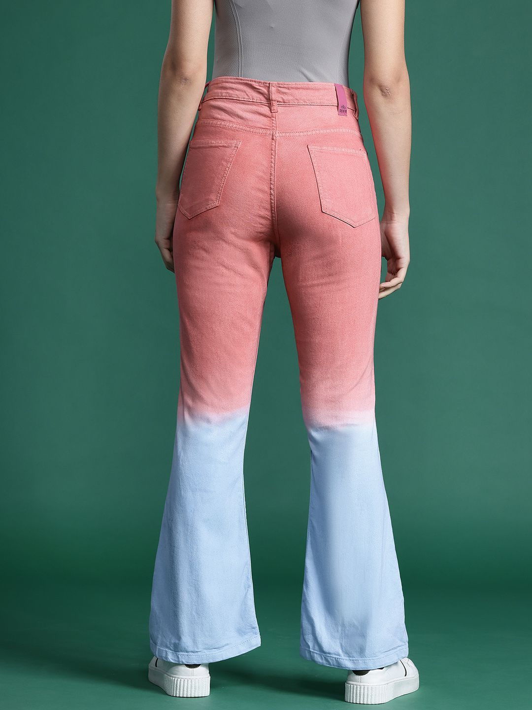 DressBerry Women Ombre Bootcut Jeans
