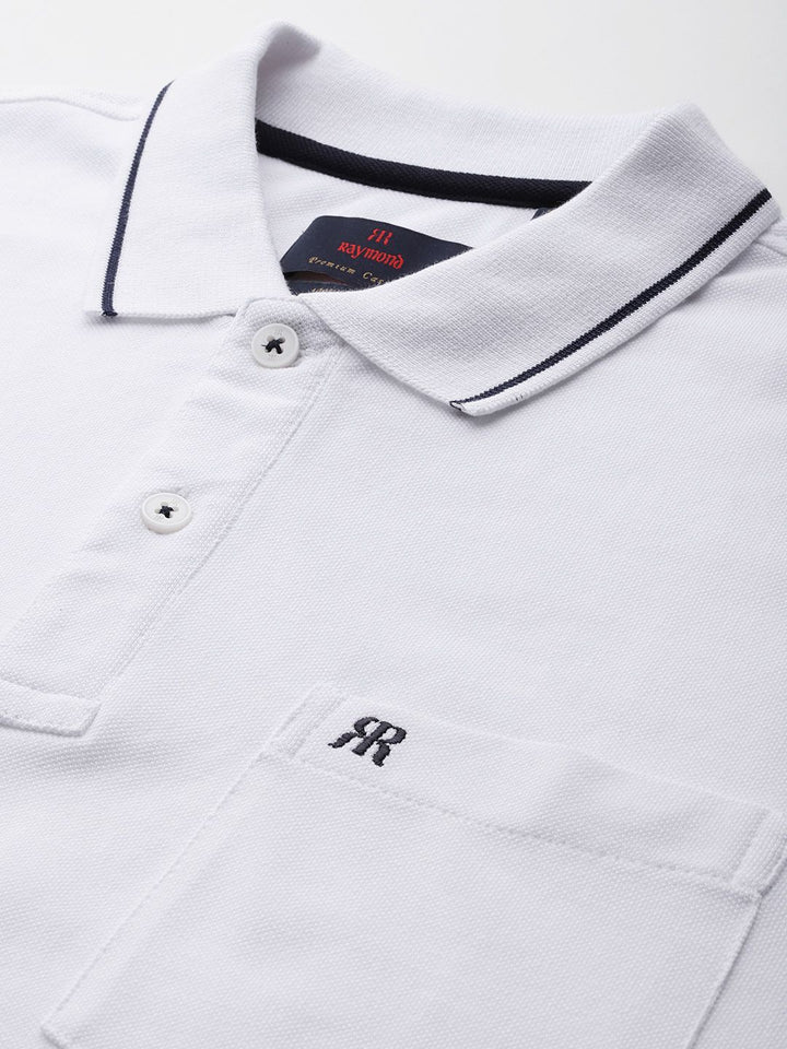 Raymond Polo Collar Cotton Pure T-shirt