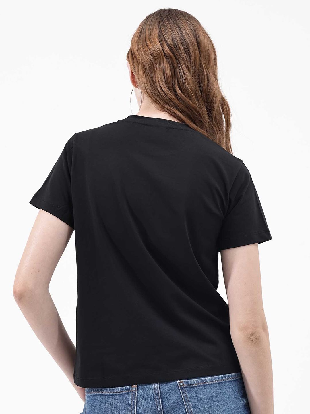 RAREISM Graphic Printed Cotton T-shirt