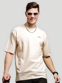 ADRO Men Typography Printed Raw Edge T-shirt