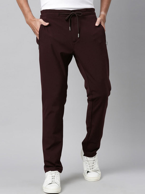 RARE RABBIT Men Move Mid-Rise Slim Fit Trouser