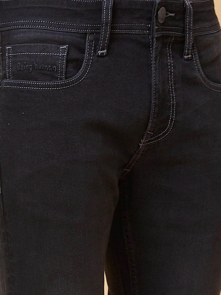 Being Human Men Skinny Fit Mid-Rise Comfort Jeans