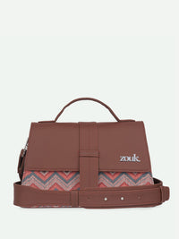 ZOUK Women Kriti Sanon Gwalior Weaves Iconic Evening Satchel