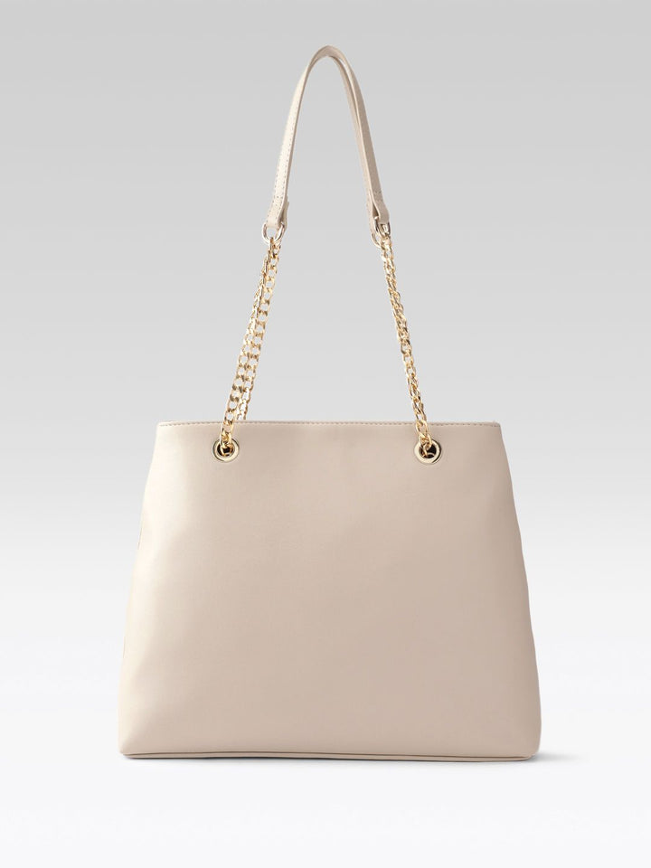 DressBerry Structured Quilted Shoulder Bag