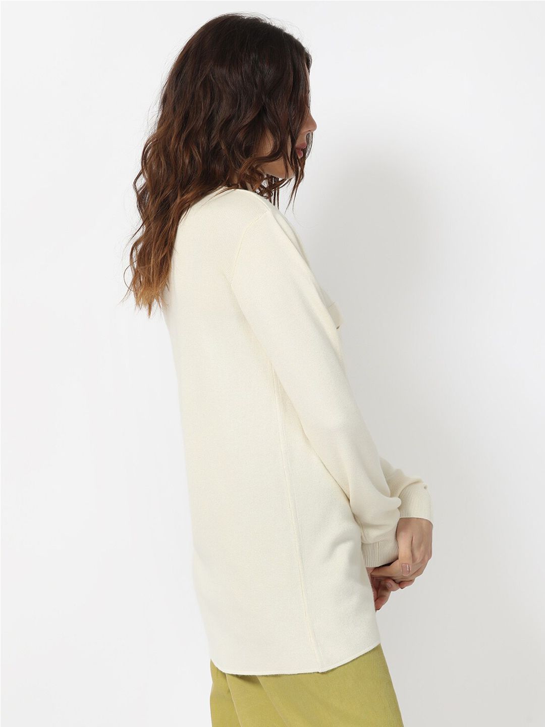 RAREISM Regular Fit Spread Collar Long Sleeve Pocket Shacket