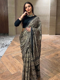 KALINI Ethnic Motifs Printed Saree