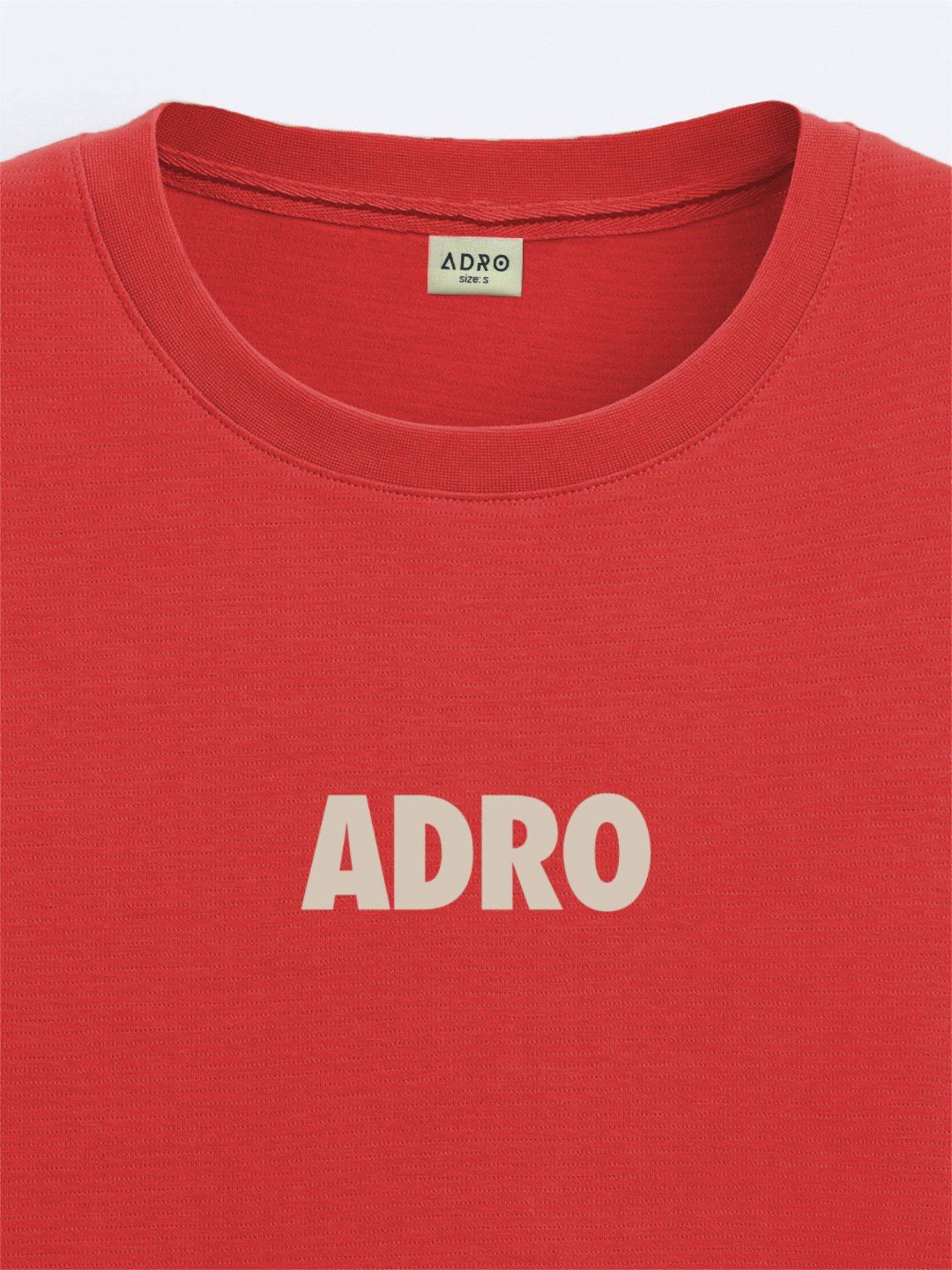 ADRO Men Raw Edge T-shirt