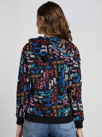 SPYKAR Typography Printed Sweatshirt