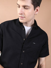 The Indian Garage Co Men Black Casual Shirt