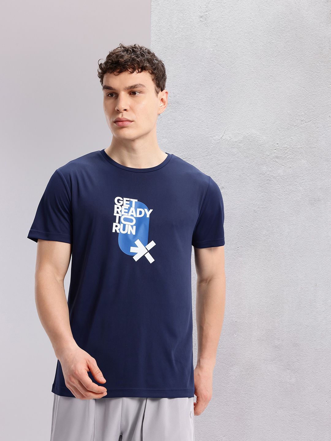 HRX by Hrithik Roshan Printed Rapid-Dry Running T-shirt