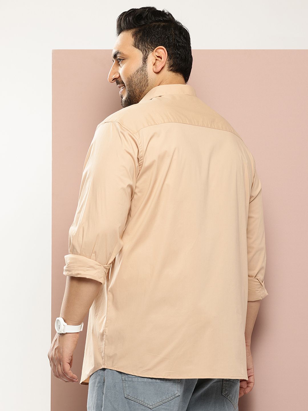 Thomas Scott Men Plus Size Premium Casual Shirt