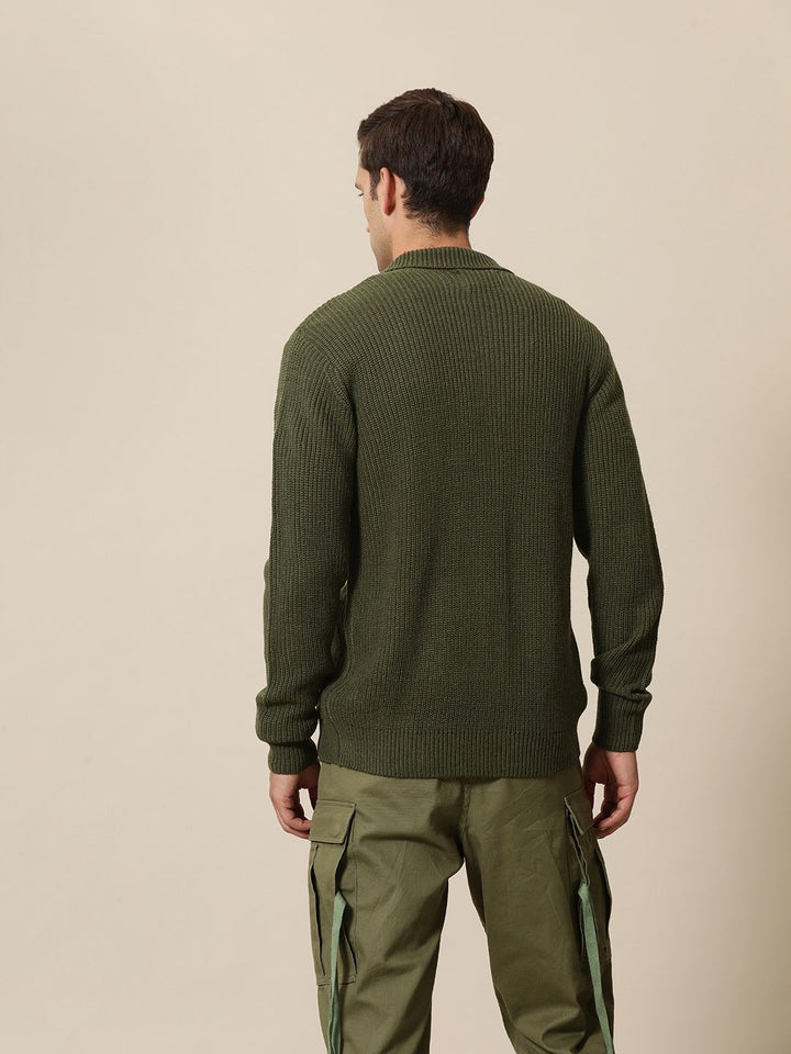 Mr Bowerbird Ribbed Oversized Fit Cardigan