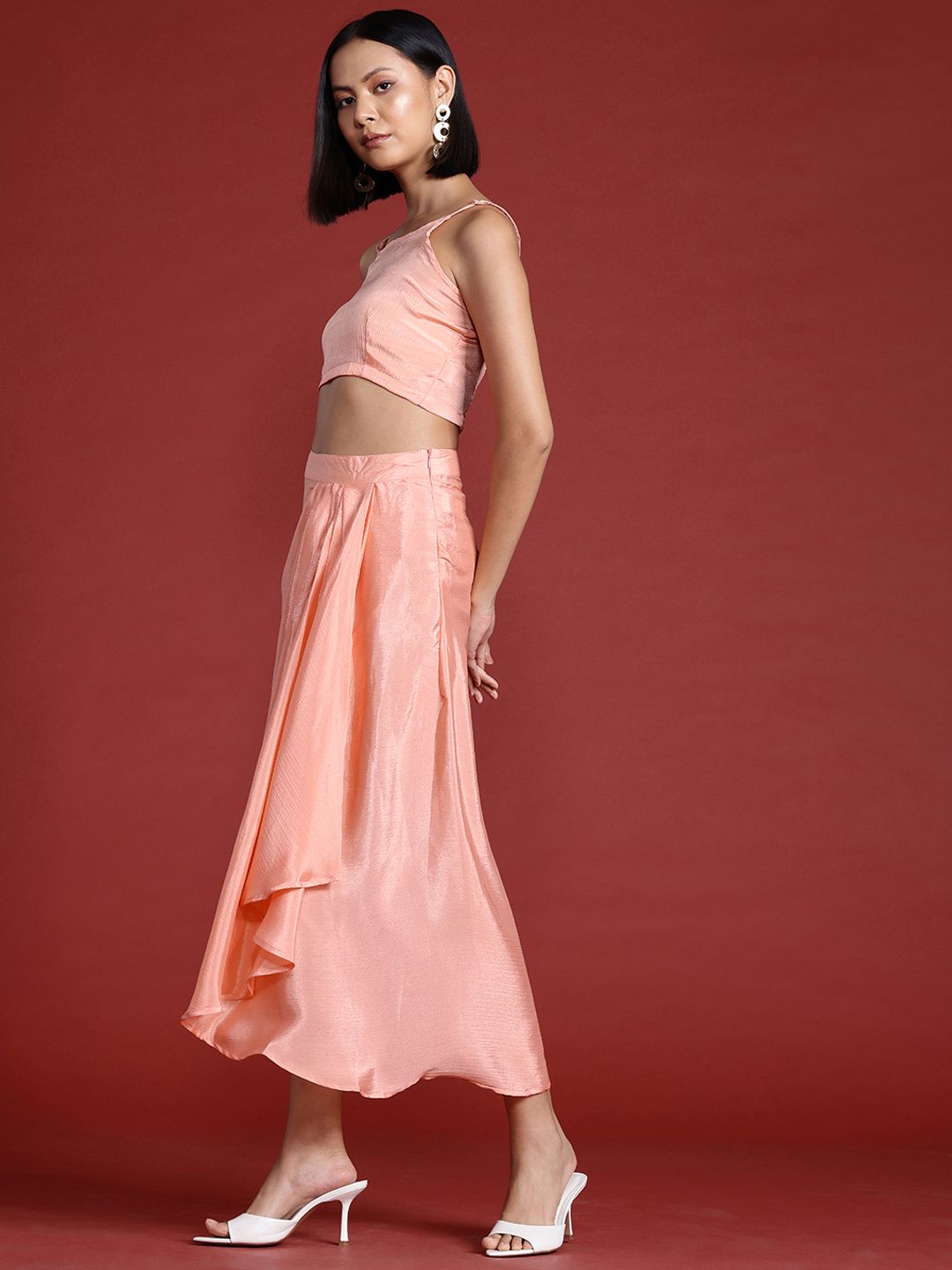 all about you Top with Skirt & Shrug Co-Ord Set