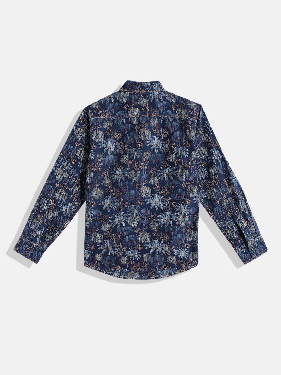 Monte Carlo Boys Floral Printed Casual Smart Fit Shirt