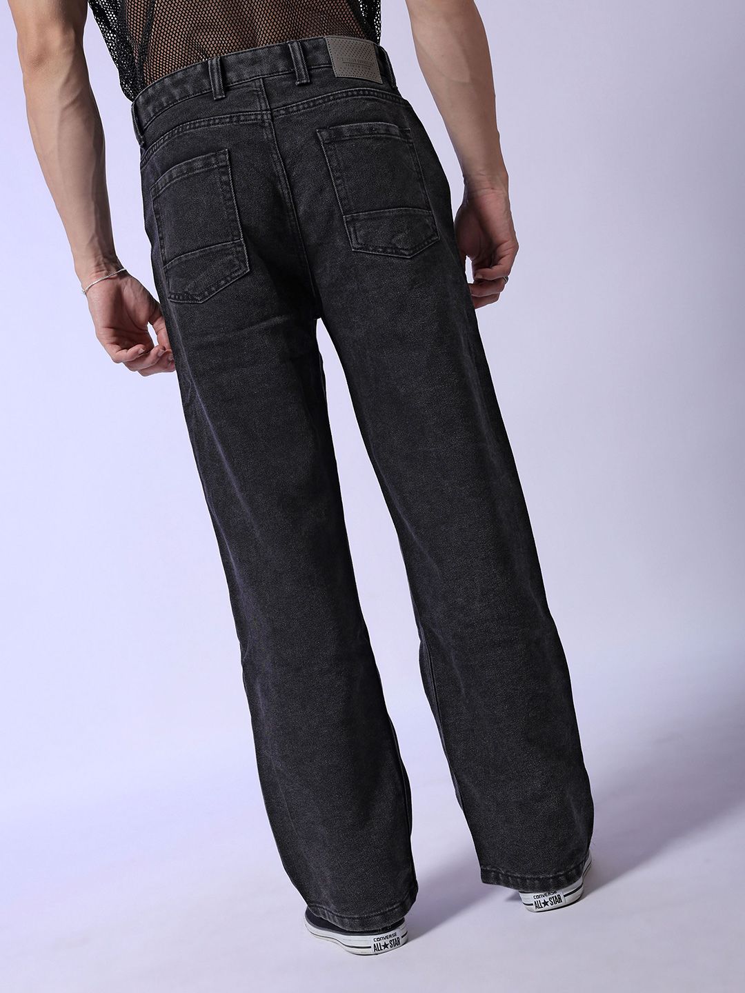 The Indian Garage Co Men Relaxed Fit Mildly Distressed Jeans