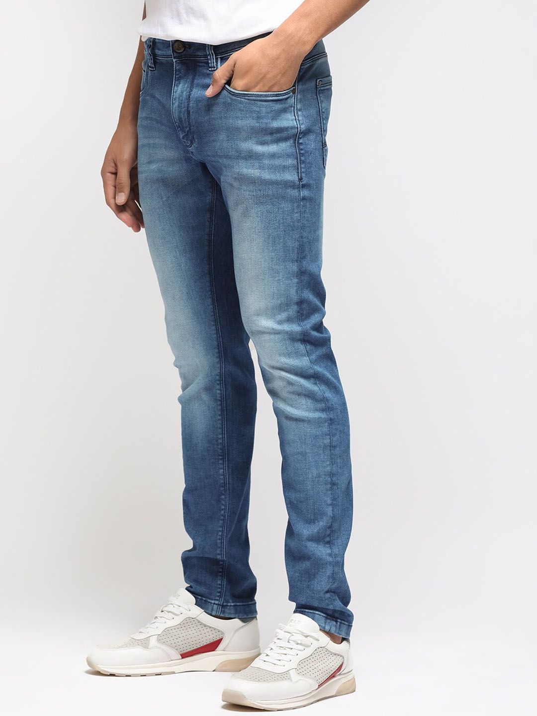 RARE RABBIT Men Arbok Slim Fit Stretchable Jeans