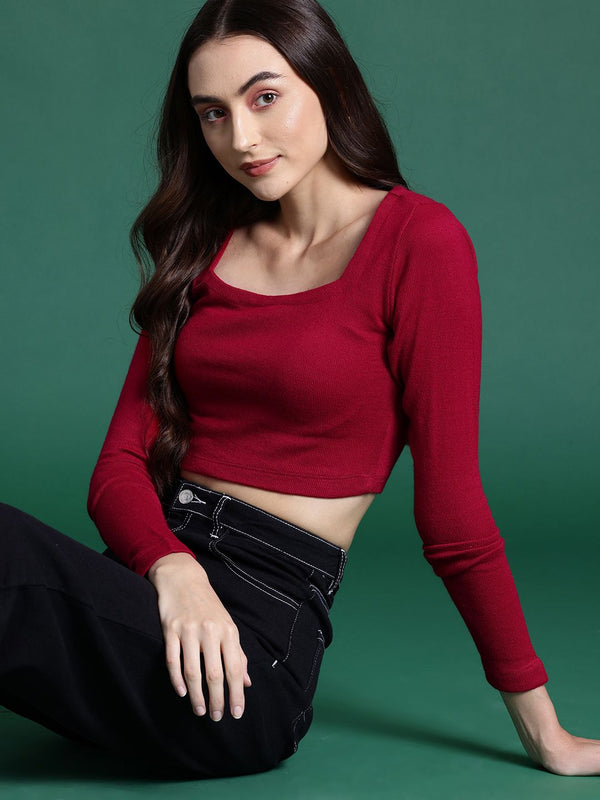 Lengan baju lengan penuh dressberry atas musim sejuk
