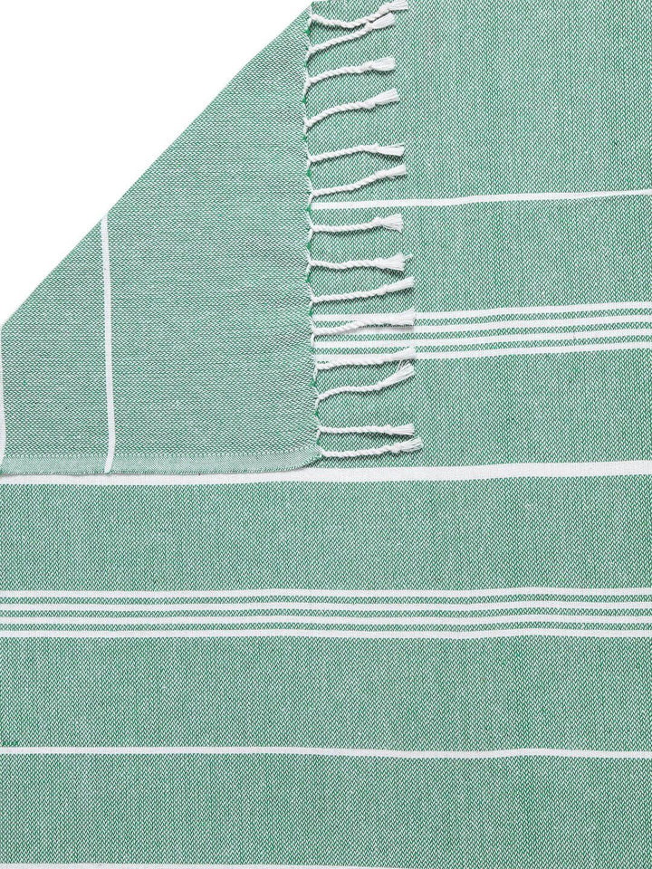 KLOTTHE Unisex Set Of 4 Striped 233 GSM Bath Towels