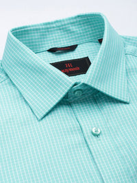 Raymond Pure Cotton Checked Formal Shirt