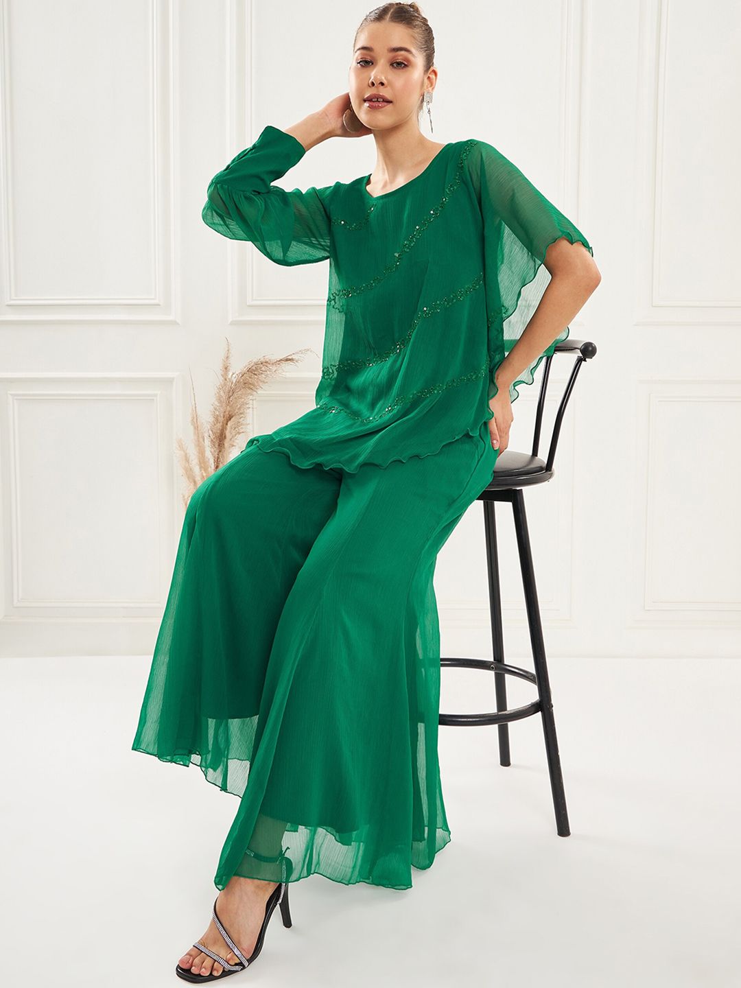Antheaa Embellished Co-Ord Set