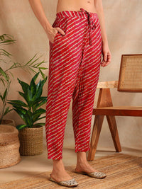 KALINI Ethnic Motifs Embroidered Round Neck Straight Kurta with Trousers & With Dupatta