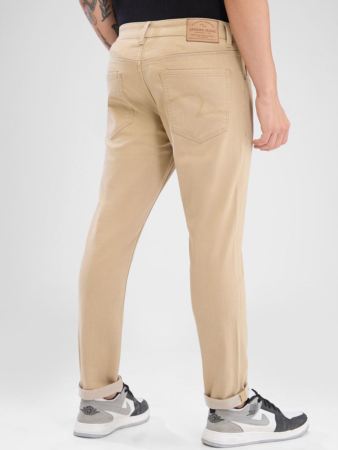 SPYKAR Men Slim Fit Mid-Rise Cotton Stretchable Jeans