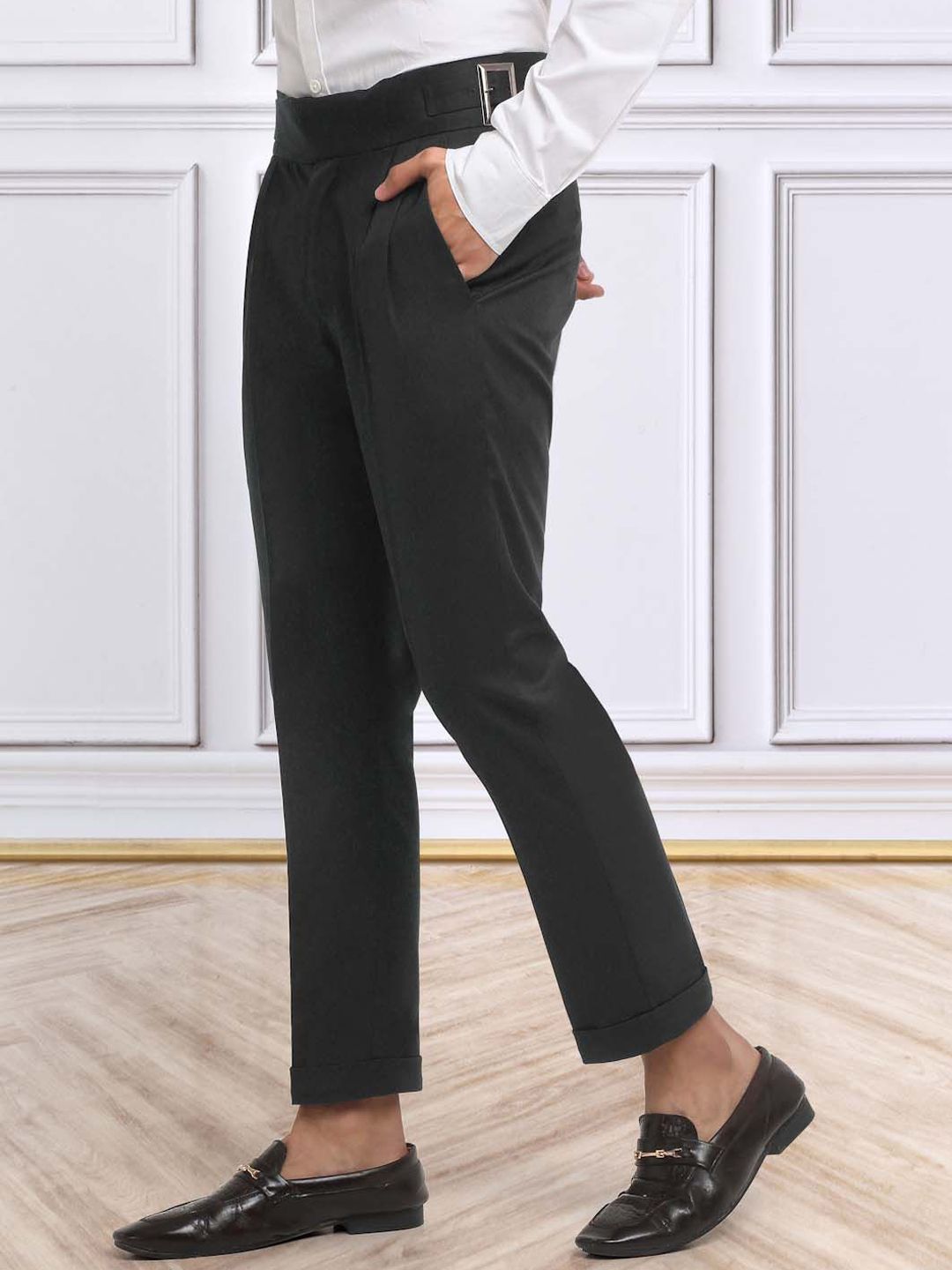 KLOTTHE Men Italian Gurkha Pants