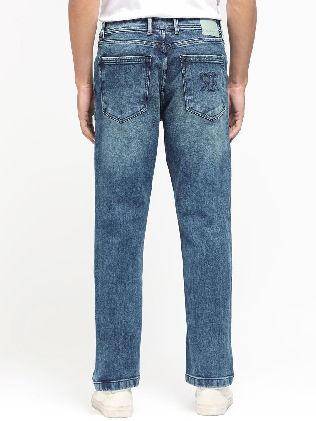 RARE RABBIT Men Polin Regular Fit Cotton Jeans