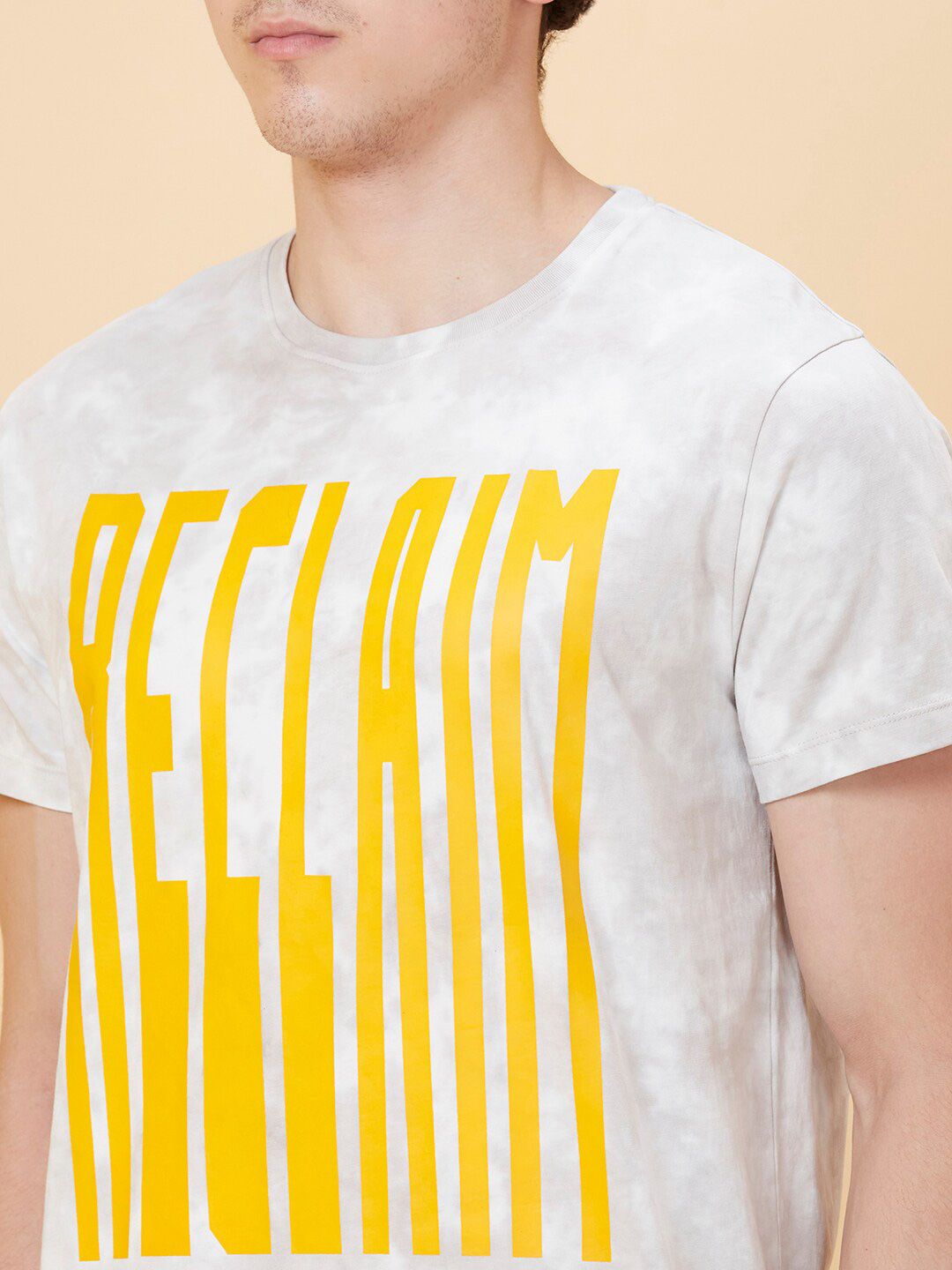 Being Human Typography Printed Cotton Round Neck T-shirt