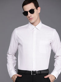 Raymond Men Pure Cotton Micro Ditsy Slim Fit Formal Shirt